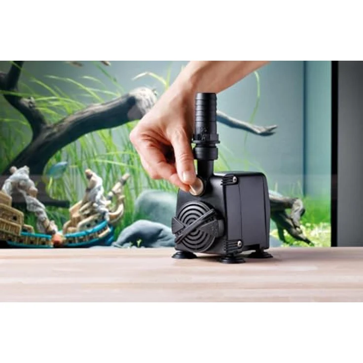 Eden WaterParadise Aquarienpumpe EDEN PAS 2000, leistungsstarke Aquarienpumpe mit Reinigungsmechanismus und variabler Durchflussregelung – Bild 7