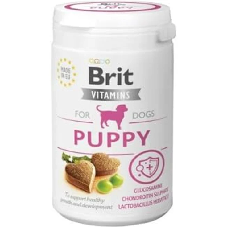 Brit Puppy Nahrungsergänzungsmittel, 150 g für Welpen, mehrfarbig, hochwertige Inhaltsstoffe – Bild 1