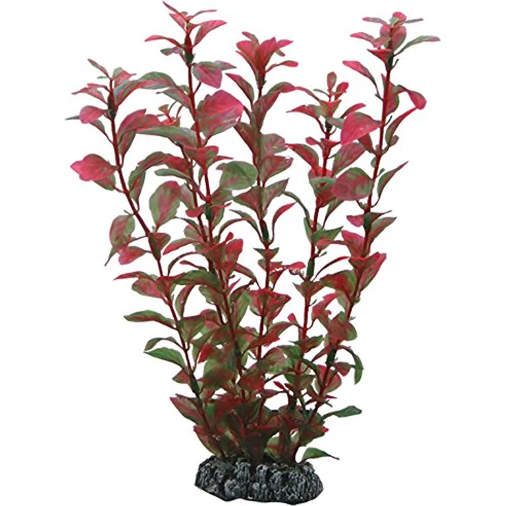 HOBBY Aquariendeko Ludwigia, 25 cm künstliche Pflanze für Aquarien mit naturgetreuer Bewegung – Bild 1