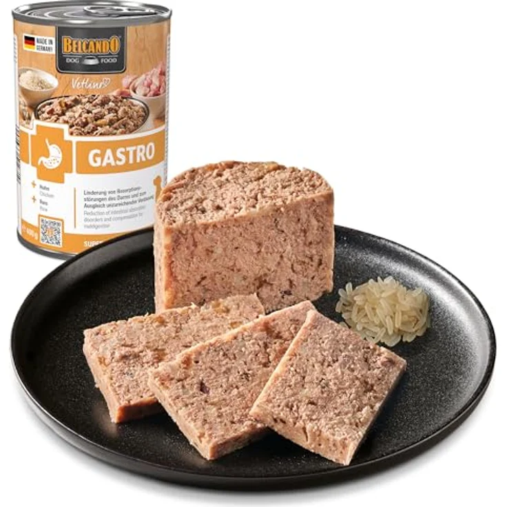 Belcando Vetline Gastro, Diät-Alleinfuttermittel für Hunde zur Linderung von Resorptionsstörungen, 6er Pack, 6 x 400 g – Bild 5