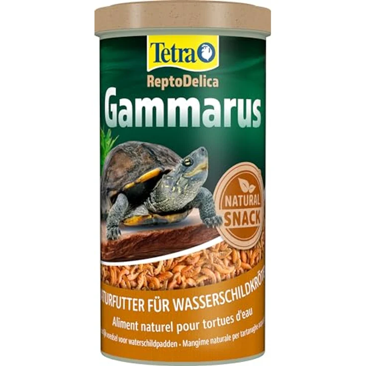 Tetra Gammarus 1l, Terrarienfutter aus sorgfältig getrocknetem Naturfutter für optimale Qualität und Verträglichkeit – Bild 1