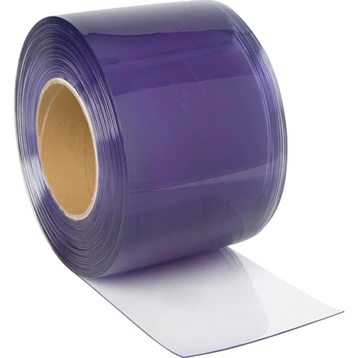 Kerbl Streifenvorhang (für Ställe/Paddocks/Hallen, Rollenlänge 25 m, Breite 20 cm, Vorhang transparent, PVC, ohne Montagematerial) 291156 - Preisvergleich – Bild 2