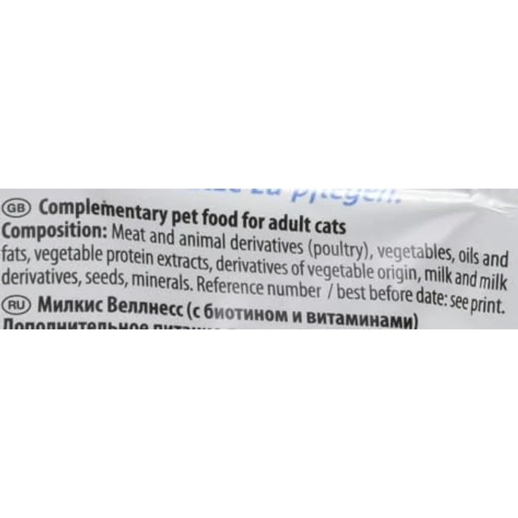 animonda Milkies Wellness 120g, Katzenmilch-Snack für erwachsene Katzen zur Förderung der Flüssigkeitsaufnahme – Bild 8