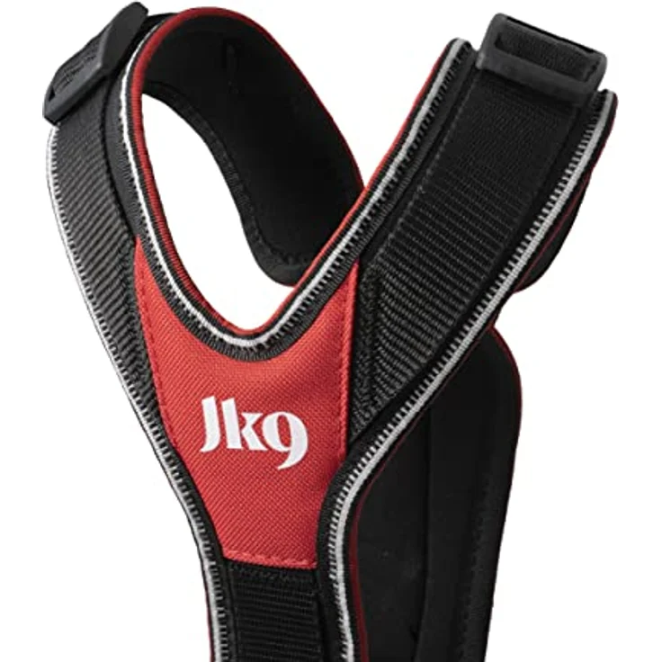 JULIUS-K9 JK9 Speed Hundegeschirr, Größe XL, Rot - Reflektierende Nähte, Griff am Hundegeschirr, vollständig anpassbar – Bild 6