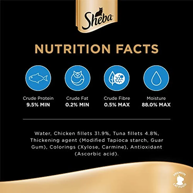 Sheba Schale Filets Huhn mit Thunfisch MSC, Katzen-Nassfutter in nachhaltiger 60g Portion, ohne künstliche Farb- und Konservierungsstoffe – Bild 4
