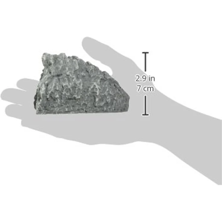 JBL ReptilCava 71088 Höhle für Terrarientiere, S, grau, giftstofffreies Material, schwere Ausführung gegen Umkippen – Bild 3