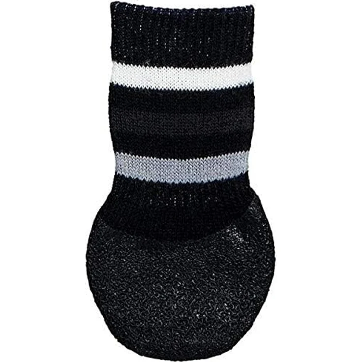 Trixie Hundesocken Anti-Rutsch 2 Stück schwarz XS-S – Bild 5