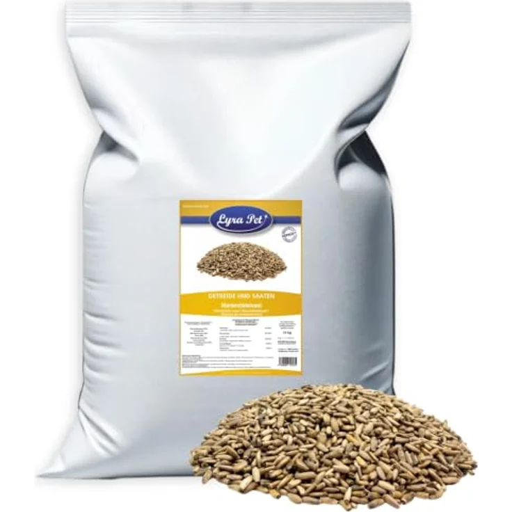 Lyra Pet® 10 kg Mariendistelsaat, Nährstoffreiche Ergänzung für Wildvögel, 100% Naturprodukt, Proteine & Vitamine