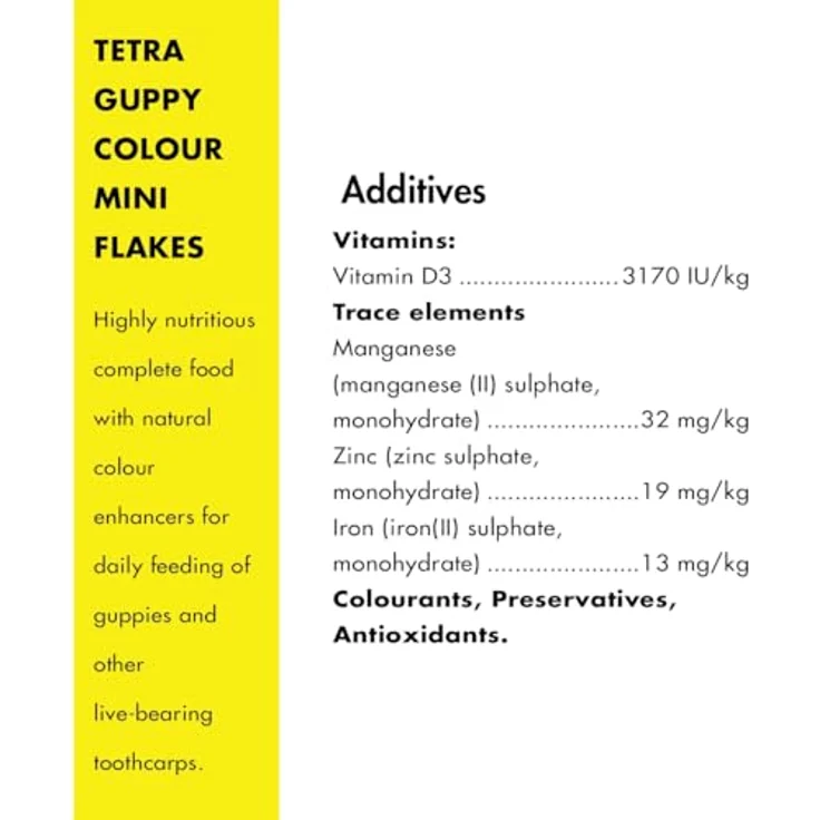 Tetra Guppy Colour, Fischfutter mit natürlichen Farbverstärkern für Guppies, 100 ml – Bild 5