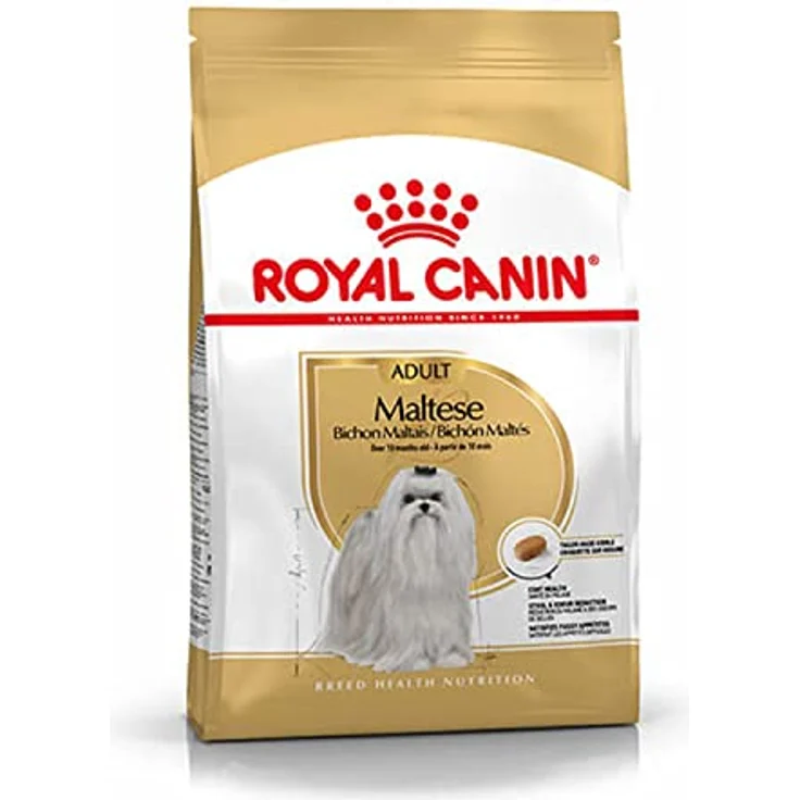 Royal Canin Maltese Adult, Trockenfutter für ausgewachsene Malteser, 1,5 kg, Unterstützung von Fell und Verdauung, mit EPA & DHA, für Hunde ab 10 Monaten – Bild 1