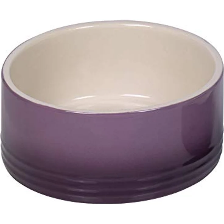 Nobby Keramik Napf Gradient, lila/creme Ø 18 x 7 cm, 1,10 l