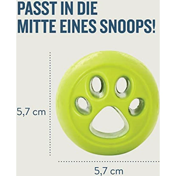 Planet Dog Nook Einsatz für Hundespielzeug Snoop, robustes Snackspielzeug, grün – Bild 7
