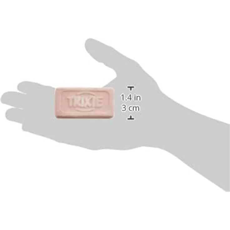 Trixie 5101 Jod-Pickstein, 20 g, Naturprodukt zur Schnabelpflege für Kanarien und Wellensittiche mit Halter, enthält Vitamin B und Zink – Bild 4