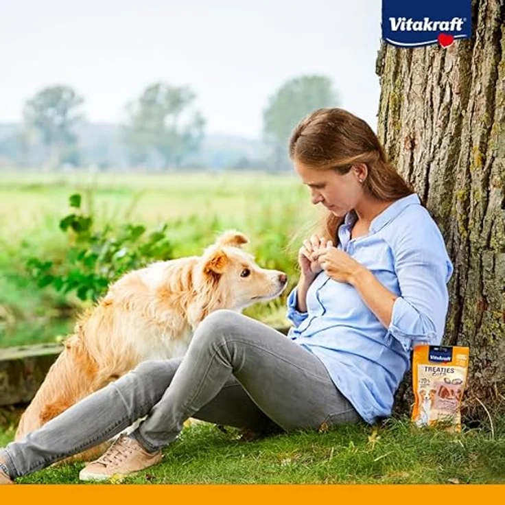 Vitakraft Treaties Bits Leberwurst, Hundesnacks mit Hühnchen für alle Hundegrößen, 120g – Bild 7