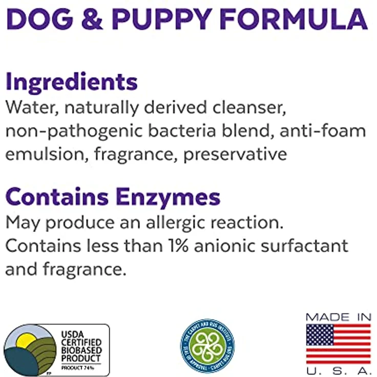 urineOFF Urine Off Hunde- und Welpenspray für Harte Oberflächen, bioenzymatisch, 500 ml, nicht-toxisch, frischer Duft – Bild 3