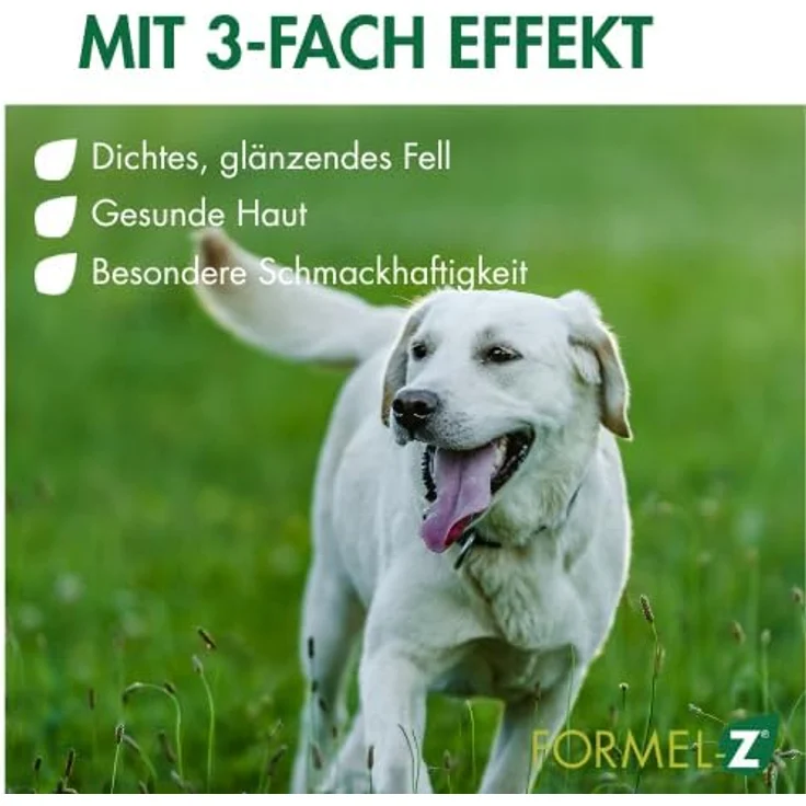 Biokanal Pharma Formel-Z, Ergänzungsfuttermittel für Hunde, 125 g Tabletten für gezielte Versorgung – Bild 3