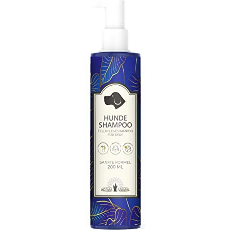 Adema Animal® Hundeshampoo, Shampoo für Hunde und Welpen gegen Juckreiz, für Langhaar & Kurzhaar, vegan, 500 ml