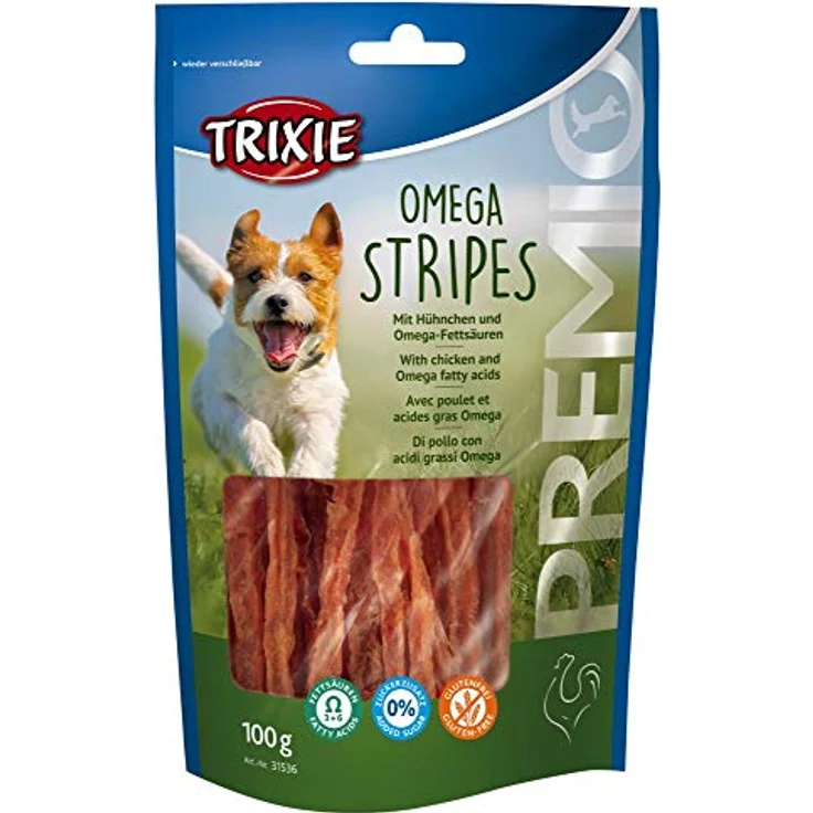 Trixie TX-31536 Premio Omega Stripes, Hundesnack in hochwertiger Aufmachung, original verpackt – Bild 1