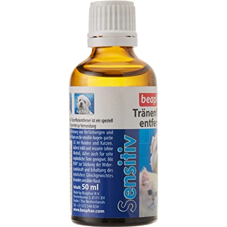 Beaphar Sensitiv Tränenfleckentferner 50 ml – Bild 3