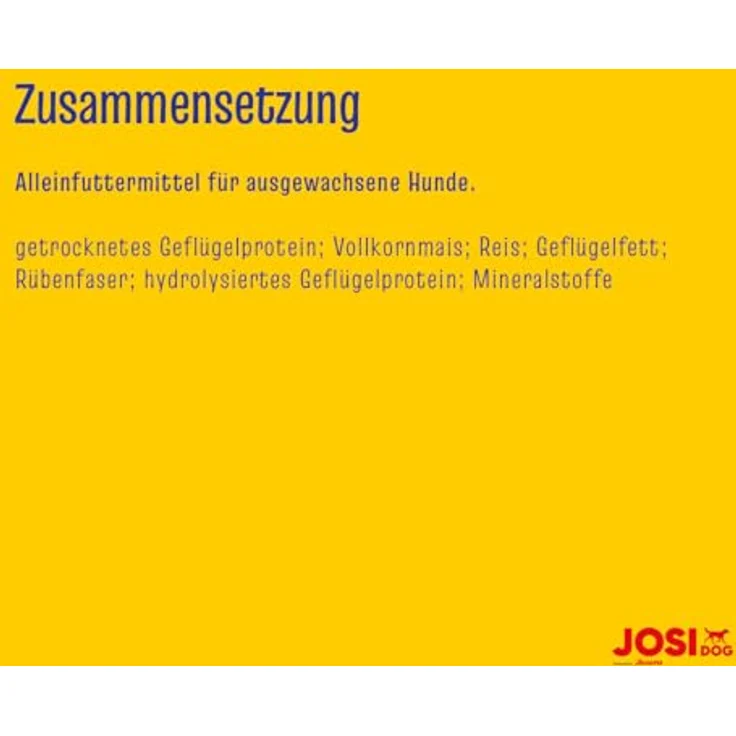 JosiDog Active Huhn, Trockenfutter für aktive Hunde, 15 kg, glutenfreie Rezeptur mit 80% tierischem Protein, angereichert mit Vitaminen und Mineralstoffen – Bild 6