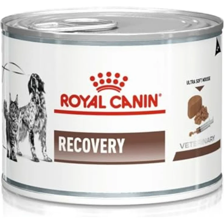 Royal Canin Veterinary Recovery, Nassfutter für Katzen und Hunde, nährstoffreiche Rezeptur, 12x195g – Bild 2