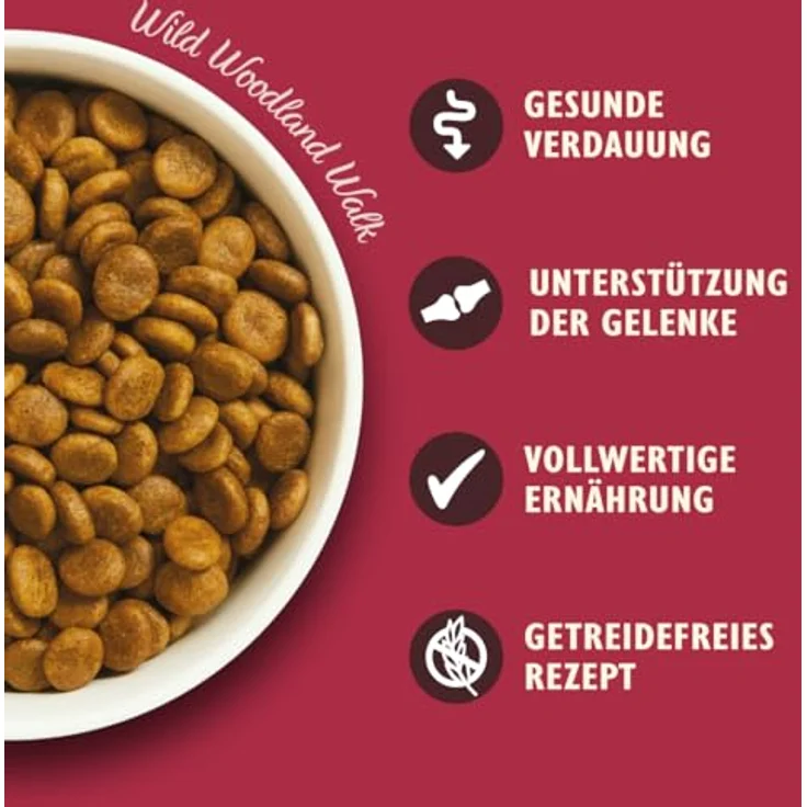 Lily's Kitchen Trockenfutter für ausgewachsene Hunde, Ente, Lachs & Hirsch, getreidefreie Rezeptur, 2.5kg – Bild 3
