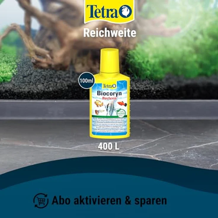 Tetra Biocoryn Wasseraufbereitungsmittel, biologischer Abbau von Schadstoffen, 100 ml – Bild 5