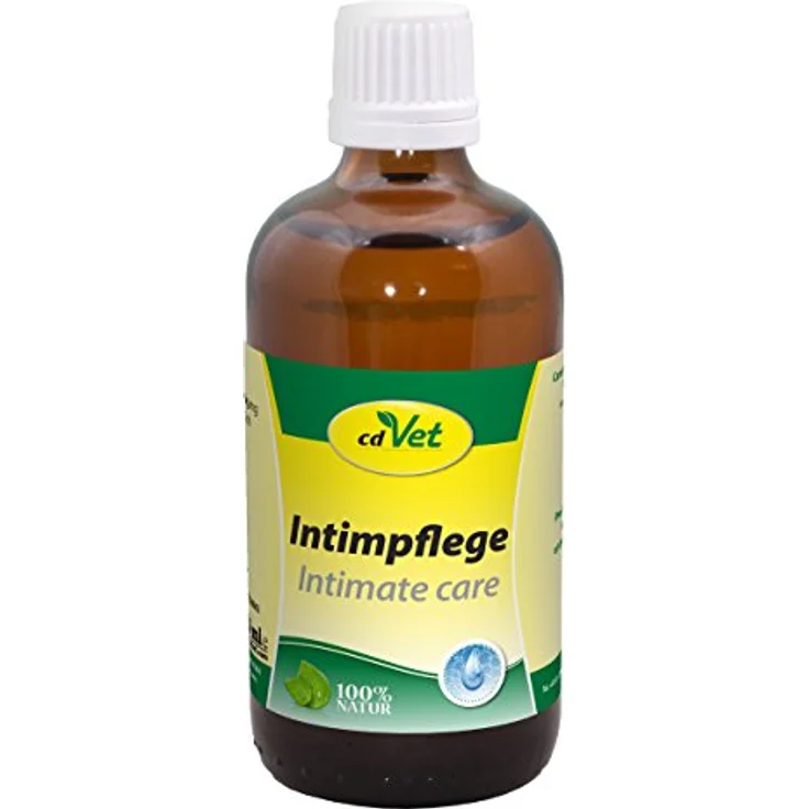 cdVet Intimpflege 100ml für Hunde und Katzen, dermatologisch getestet, ohne Chemikalien, frei von Parabenen und Silikonen – Bild 1