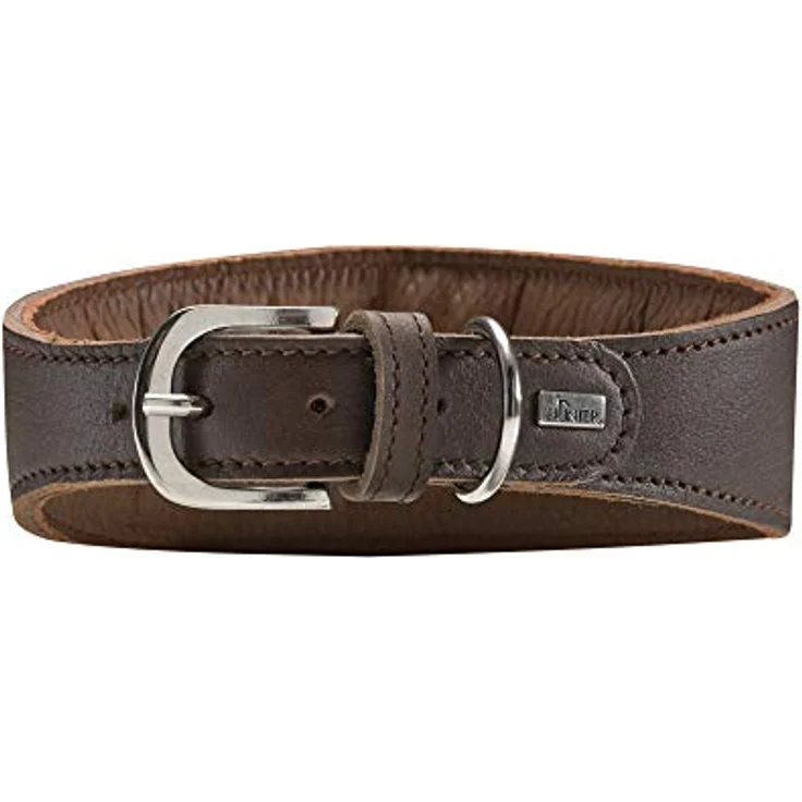 Hunter Windhund-Halsband Super Soft dunkelbraun XS – Bild 3