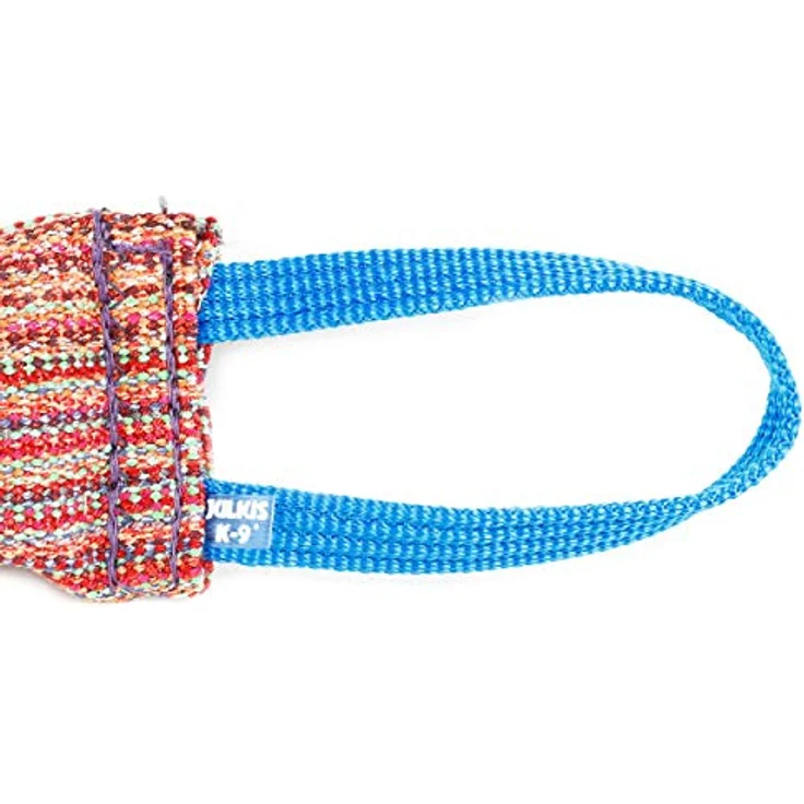 JULIUS K-9 Beisswurst aus Baumwolle-Nylon, robust, 20 cm x 5,5 cm, mit Handschlaufe – Bild 3