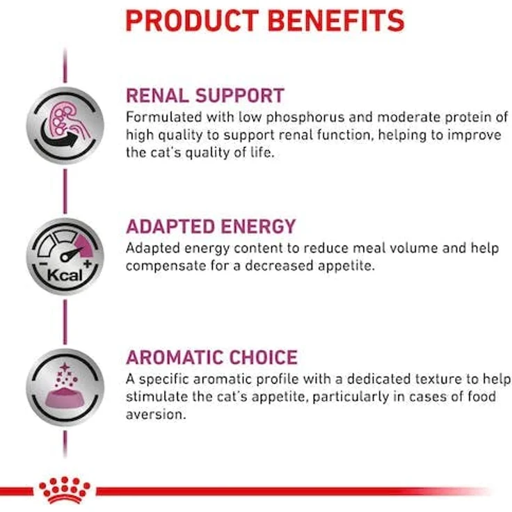 Royal Canin Veterinary RENAL, Katzenfutter zur Unterstützung der Nierenfunktion, 12x85g Fisch, feine Stückchen in Soße – Bild 9