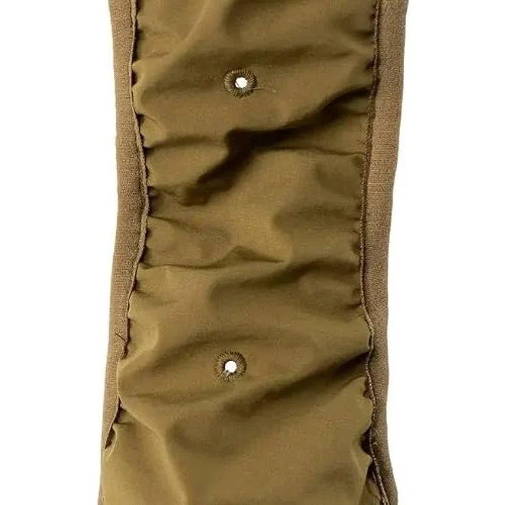 Non-stop dogwear Glacier Dog Jacket Wording Dog Olive (65), Taktische Winterjacke mit Patches – Bild 5