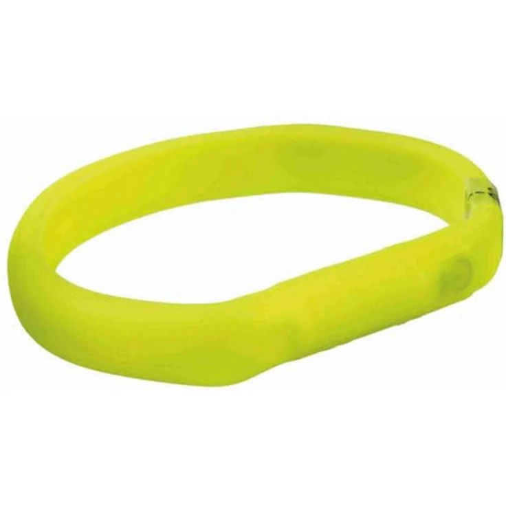 Trixie Flash Leuchtband USB grün M-L: 50 cm/18 mm – Bild 3