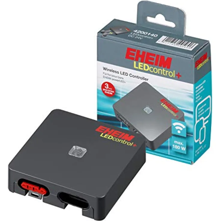 Eheim LEDcontrol+ für powerLED, Aquariumbeleuchtung mit kabelloser Helligkeitssteuerung, 180 W