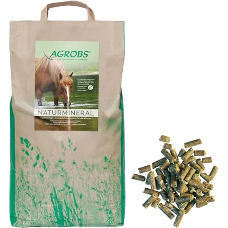 Agrobs Naturmineral, Mineralfutter für Pferde und Ponys, getreidefrei, 25000 g – Bild 2