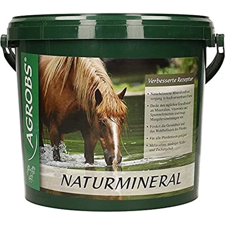 Agrobs Naturmineral, Mineralfutter für Pferde und Ponys, getreidefrei, 25000 g – Bild 1