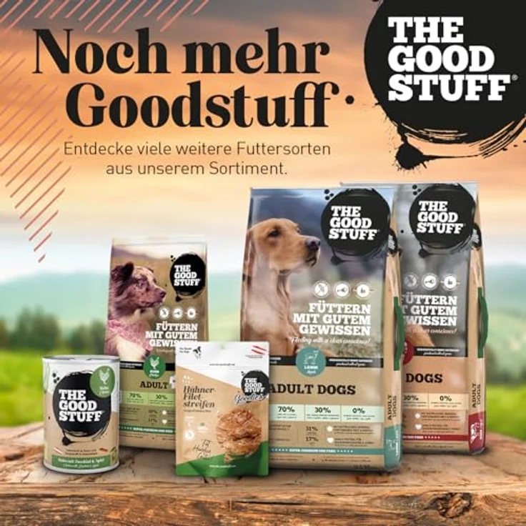 The Goodstuff Adult Huhn 2,5kg, Trockenfutter für ausgewachsene Hunde mit hohem Fleischanteil und reich an Vitaminen – Bild 9