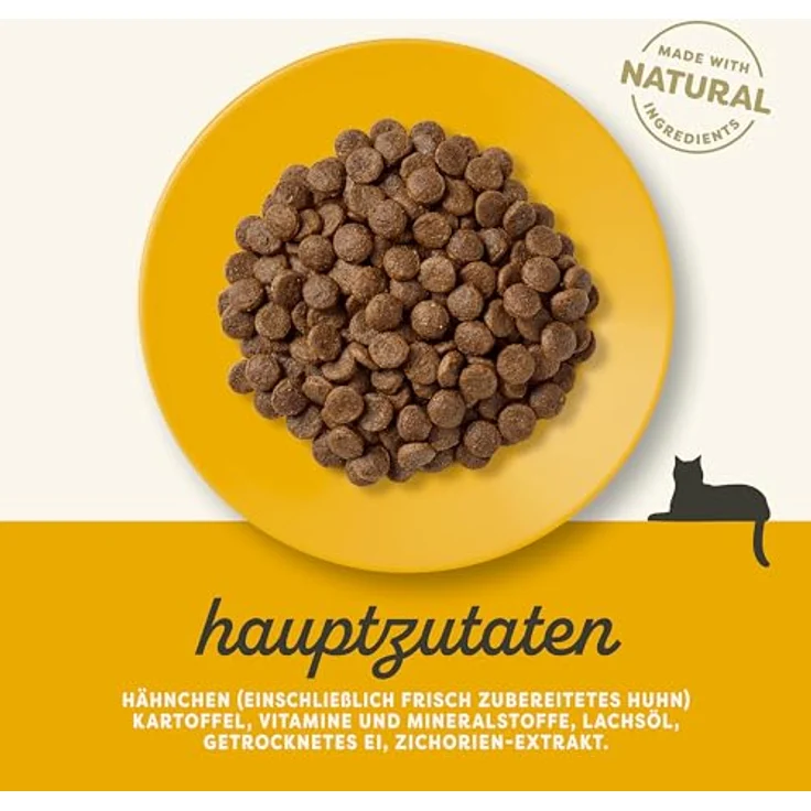 Applaws getreidefreies Katzentrockenfutter mit Huhn für Senior Katzen, 80% Huhn, natürliche Zutaten, 2kg Packung – Bild 2