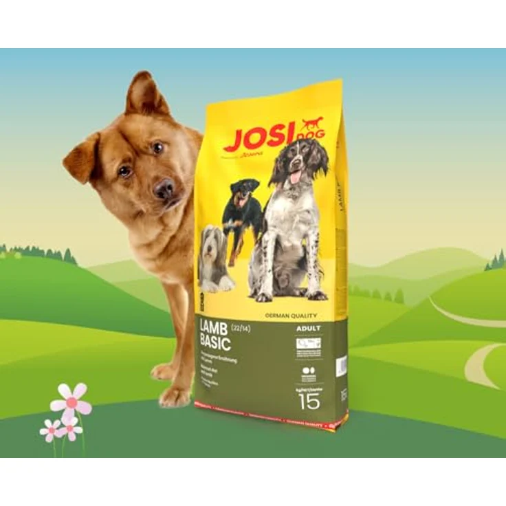 JosiDog Lamm Basic, Hundefutter für erwachsene Hunde, 15 kg, reich an tierischem Protein, unterstützt Vitalität und Hautpflege, made in Germany – Bild 8