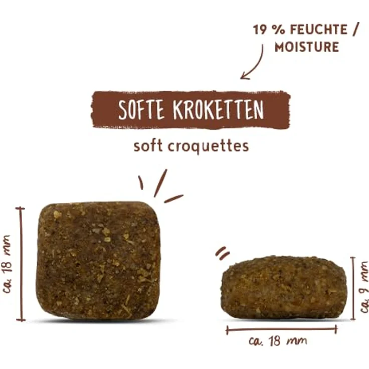 Bosch SOFT Hunde-Trockenfutter Land-Ente und Kartoffel, proteinreiches Futter für ausgewachsene Hunde, 1kg – Bild 3