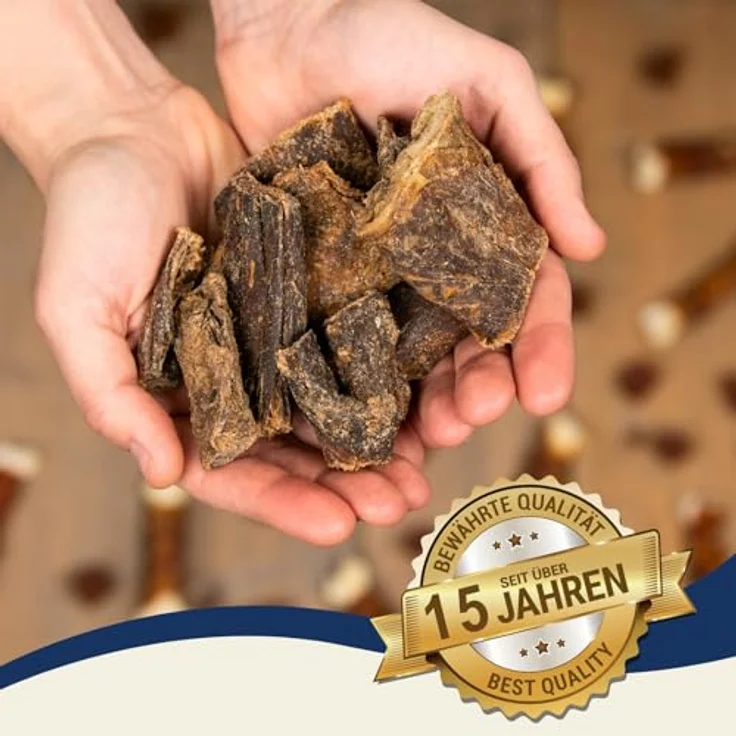 Lyra Pet® Rinderherz getrocknet 5 kg, naturbelassener Kausnack für Hunde, proteinreich und fettarm – Bild 4