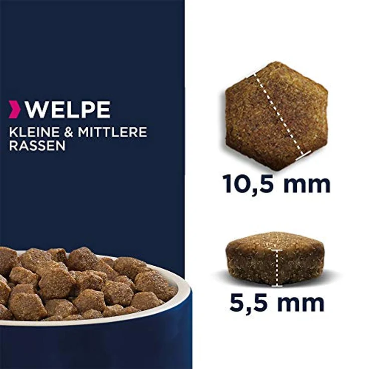 Eukanuba Welpenfutter mit Lamm & Reis, Trockenfutter für kleine und mittelgroße Rassen, 12 kg - Hochwertige Rezeptur für gesunde Verdauung und kognitive Entwicklung – Bild 4