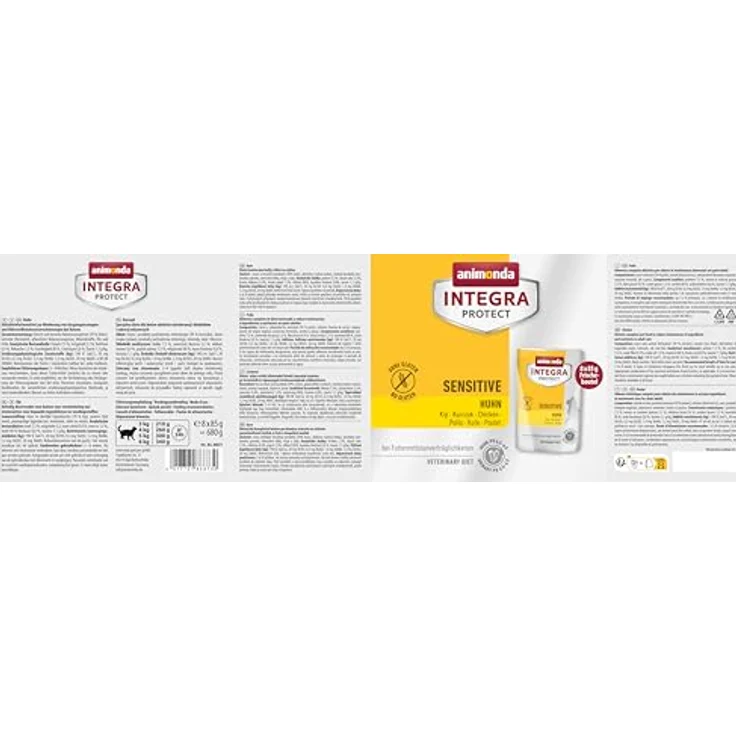 animonda INTEGRA PROTECT Katzenfutter nass Sensitive Huhn, Diätalleinfutter bei Futtermittelallergie, 8 x 85g – Bild 2
