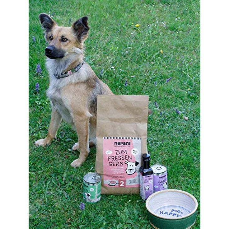 napani Wild Pur, Premium Hundefutter nass, 100% Wild, glutenfrei, getreidefrei, 150g Dose, schonend dampfgegart – Bild 3