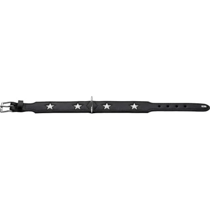 Hunter Hunde-Halsband Magic Star rot-schwarz S – Bild 6