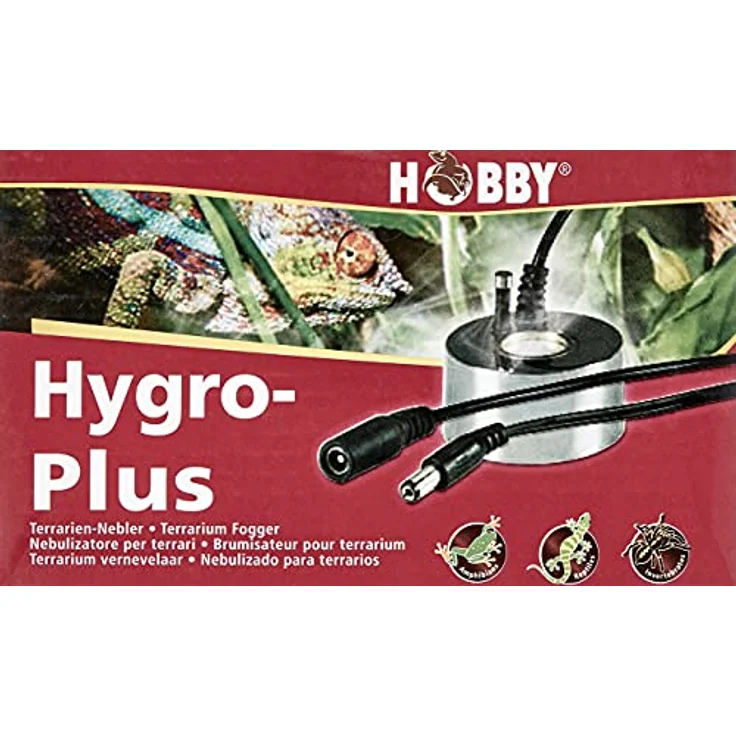 Hobby 37250 Hygro-Plus, Ultraschall Terrariennebler zur Feuchtigkeitssteigerung, inkl. Ersatzmembran – Bild 2