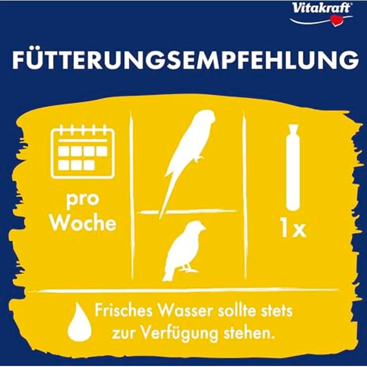 Vitakraft Kräcker zur Mauserhilfe, Knabberstangen für Wellensittiche mit Vitaminen und Mineralien, zuckerfrei, 10x 60g – Bild 5