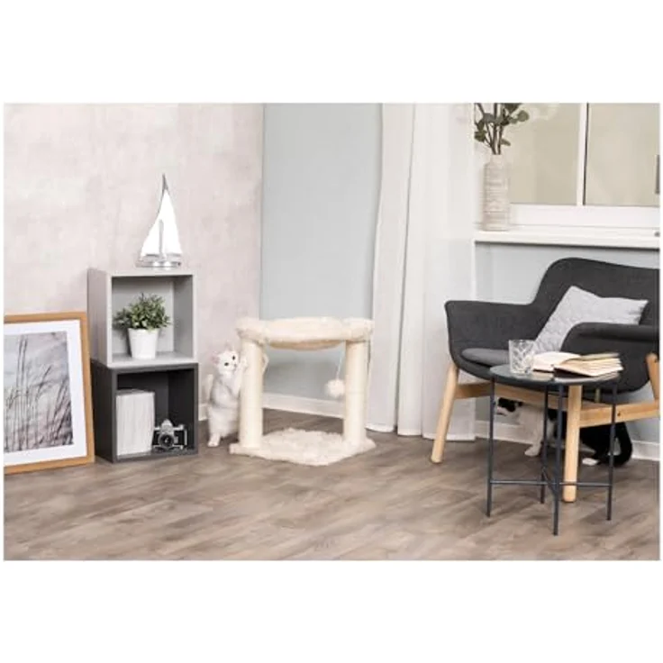 Trixie Kratzbaum Baza 50cm - Langhaar creme – Bild 2