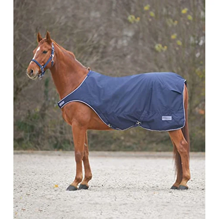 WALDHAUSEN Comfort Führmaschinendecke, 100 g, wasserdicht und atmungsaktiv, 135 cm, Nachtblau – Bild 1