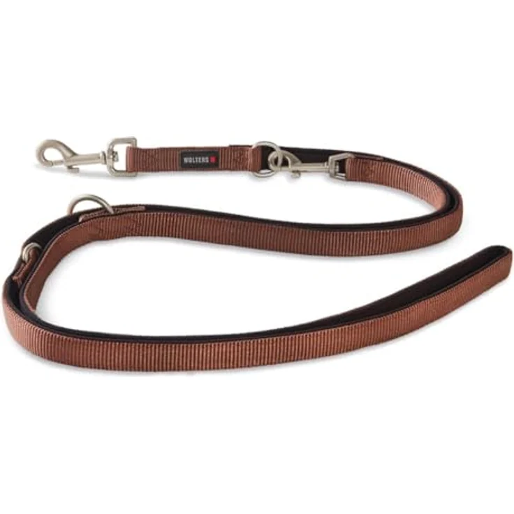 Wolters | Führleine Professional Comfort in Tabac/Schwarz | L 200 cm x B 20 mm – Bild 2